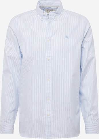 Coupe regular Chemise SCOTCH & SODA en bleu : devant
