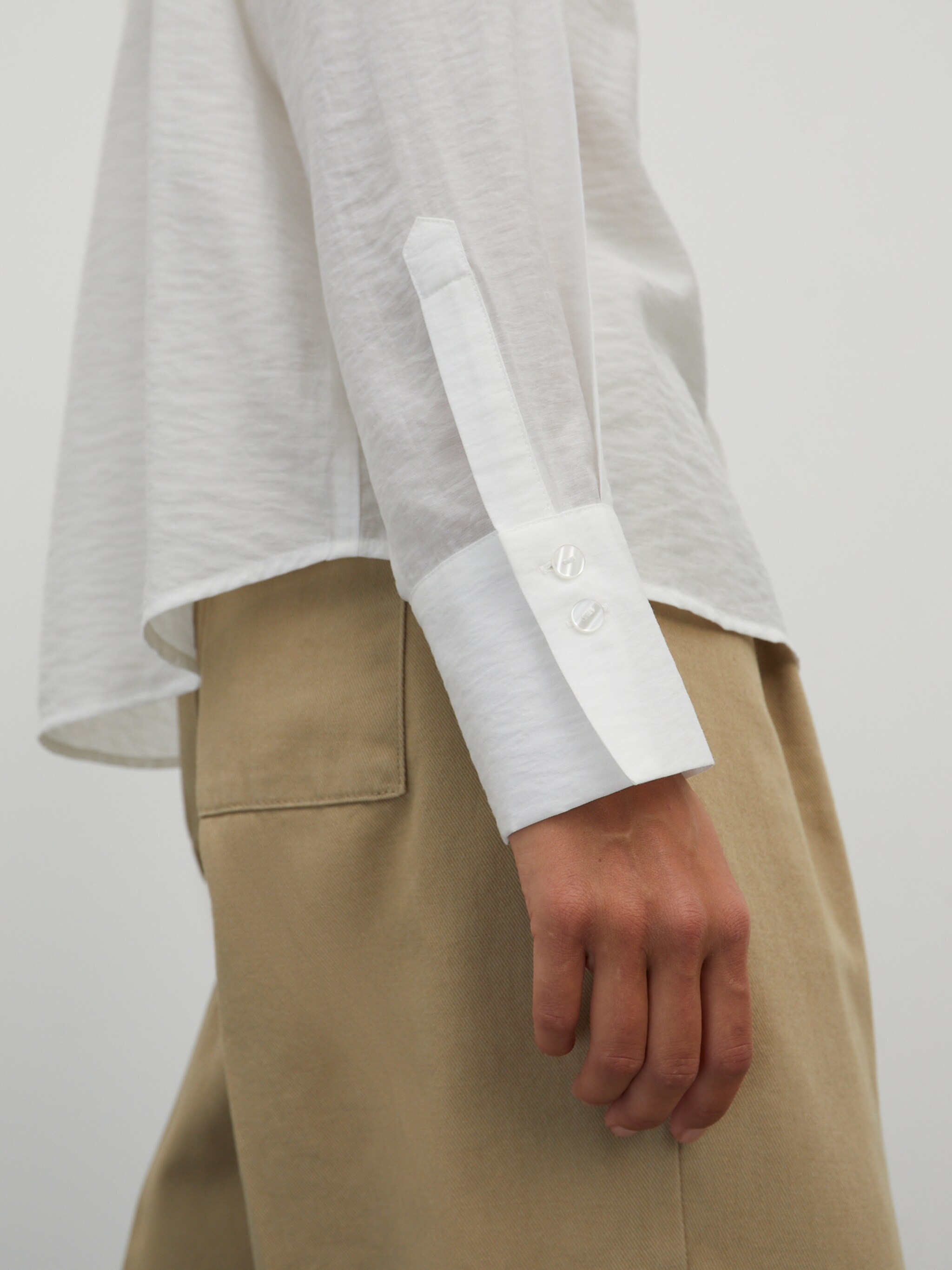 EDITED Produkte Bluse 'Angela' weiß