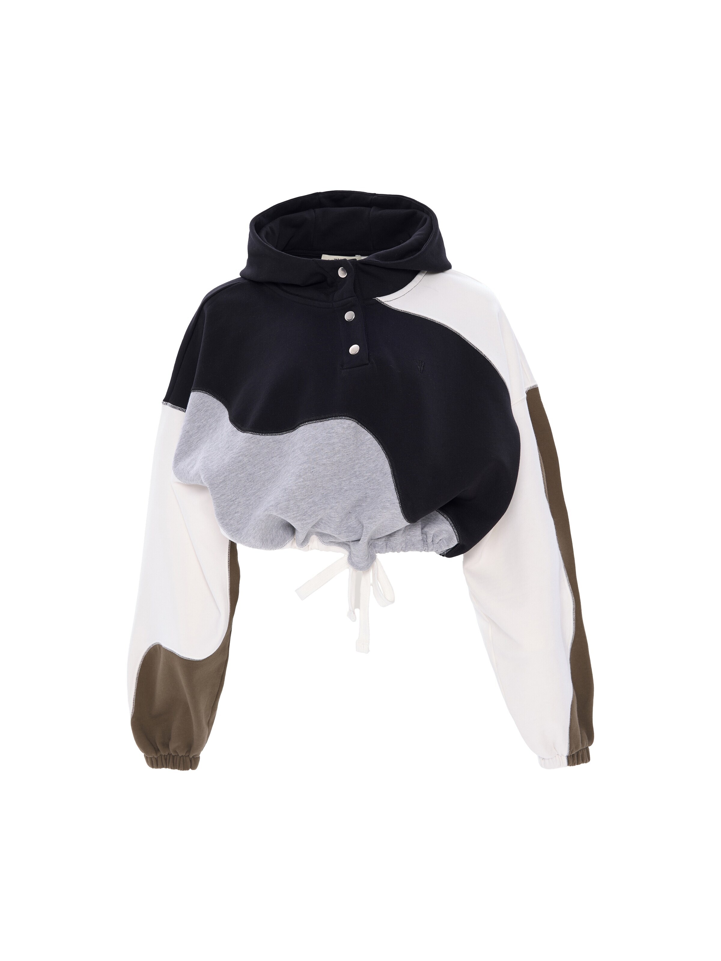 Sweat-shirt 'Sonia' NOWIHT en noir : devant