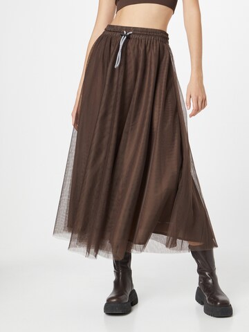 10Days Skirt in Brown: front