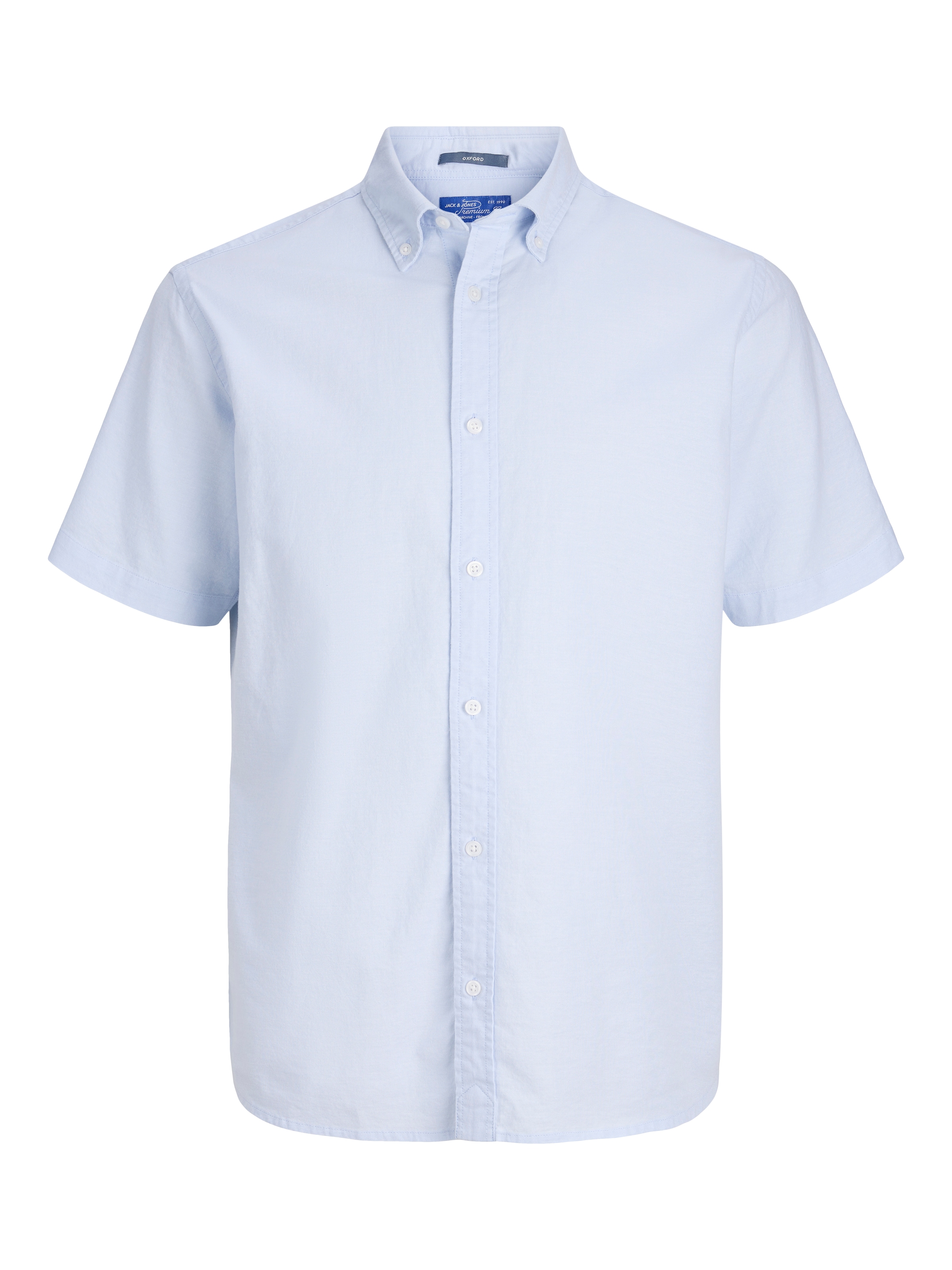JACK & JONES Regular fit Button Up Shirt in Blue: front