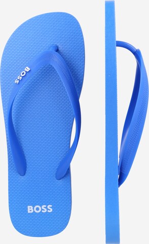 BOSS T-bar sandals 'Pacific' in Blue