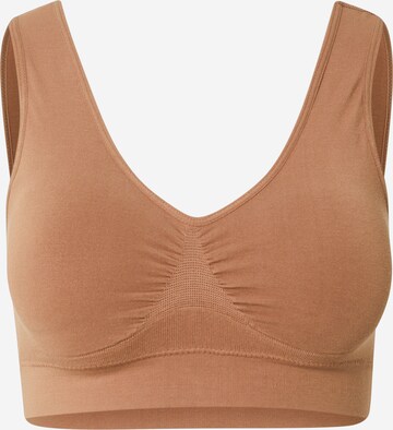 Soutien-gorge 'Bamboo' MAGIC Bodyfashion en marron : devant