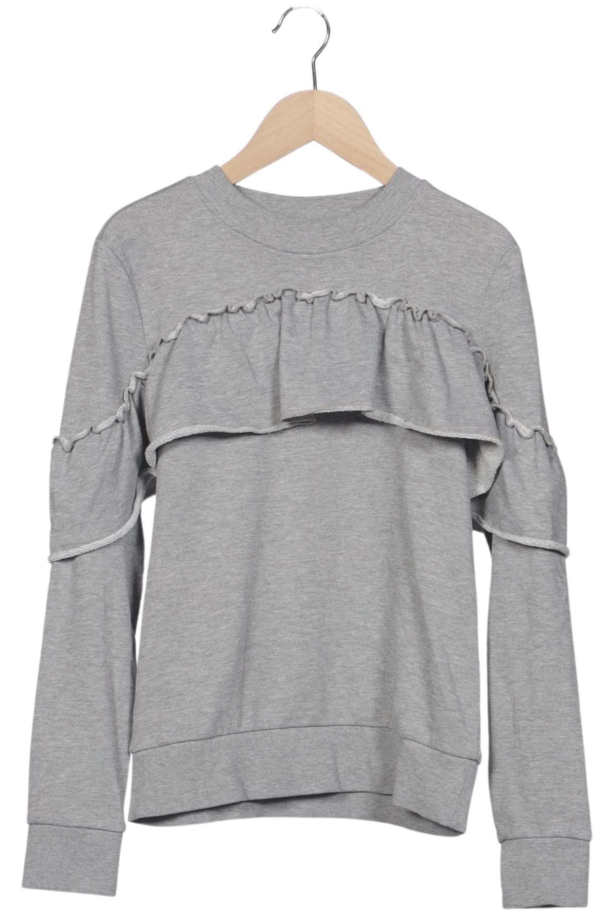 Noisy may Sweatshirt & Zip-Up Hoodie in S in Grey: front