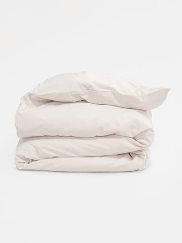 Erlich Textil Dekbedovertrek 'Finn' in Beige: voorkant