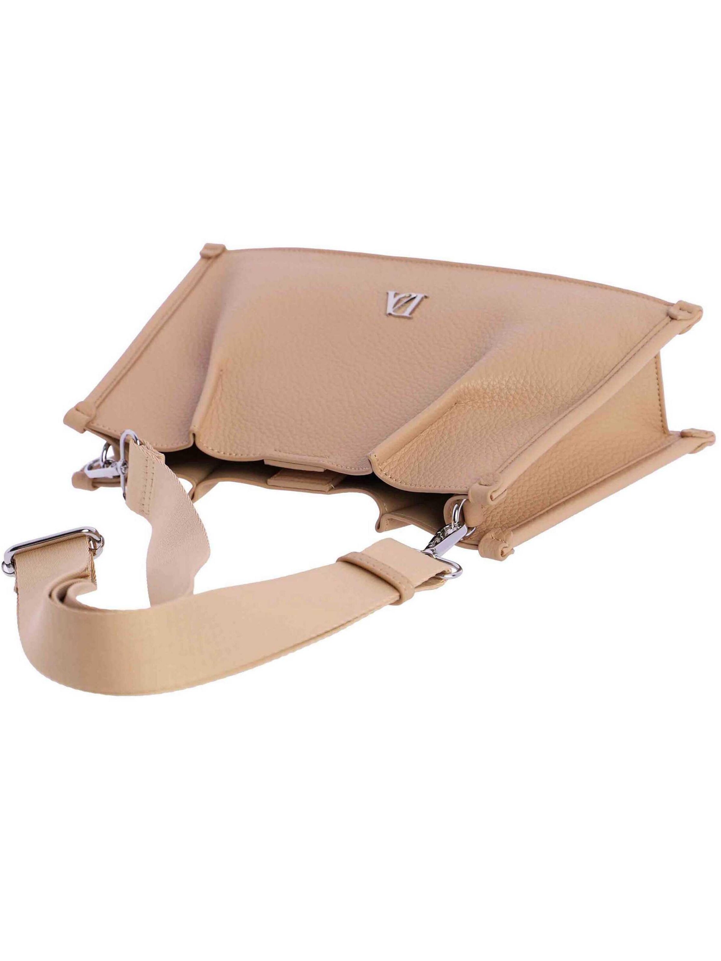 Don Algodon - Bolso de hombro 'Olimpia' en beige