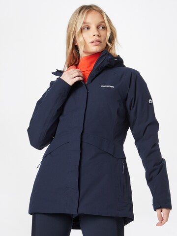 CRAGHOPPERS Outdoorjas in Blauw: voorkant