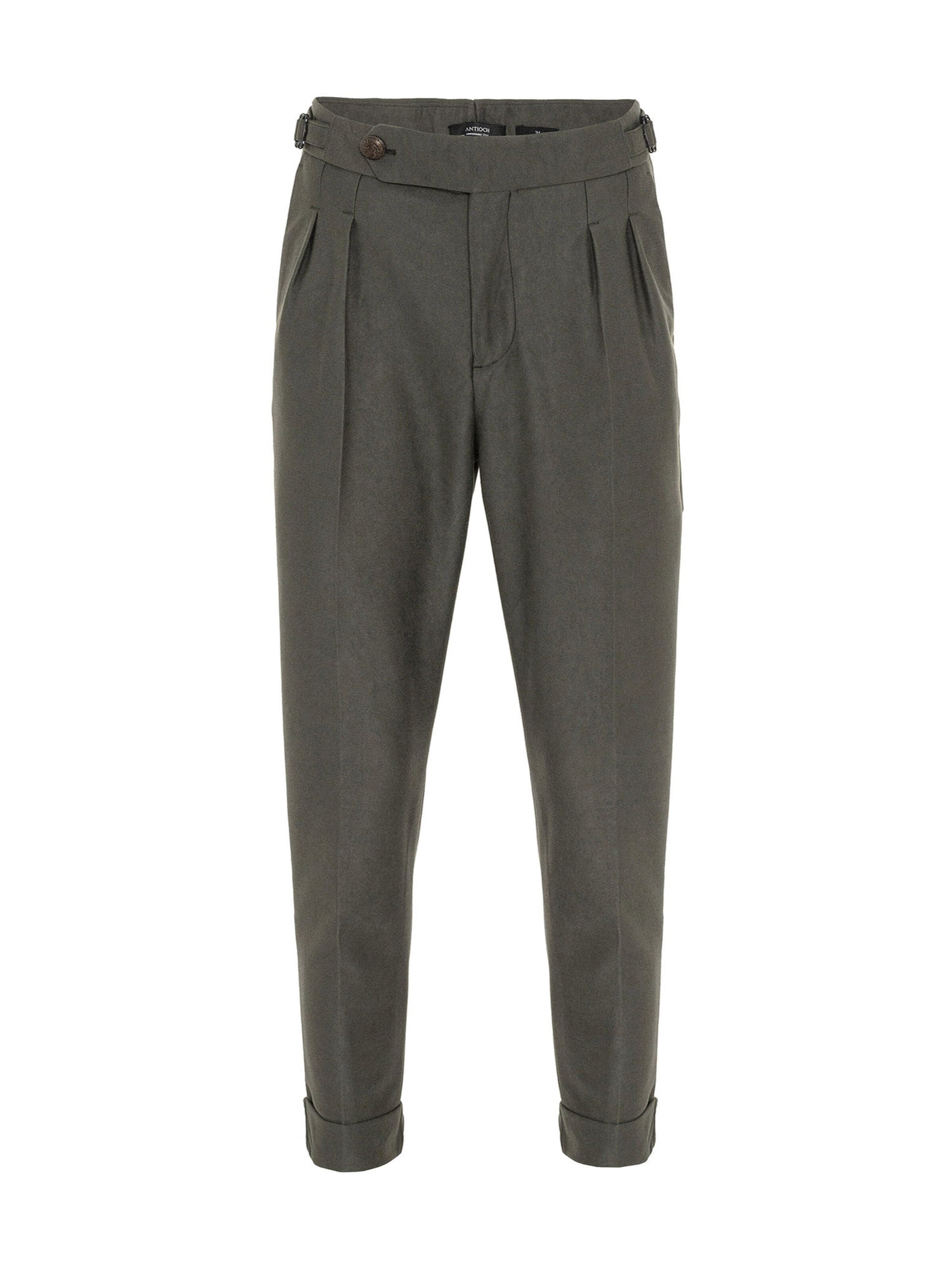 Slimfit Pantaloni di Antioch in verde: frontale