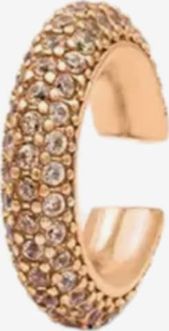 YParis Korvakoru 'Ear cuff rond argentée avec zircons ALF S / RG' värissä kulta: etupuoli