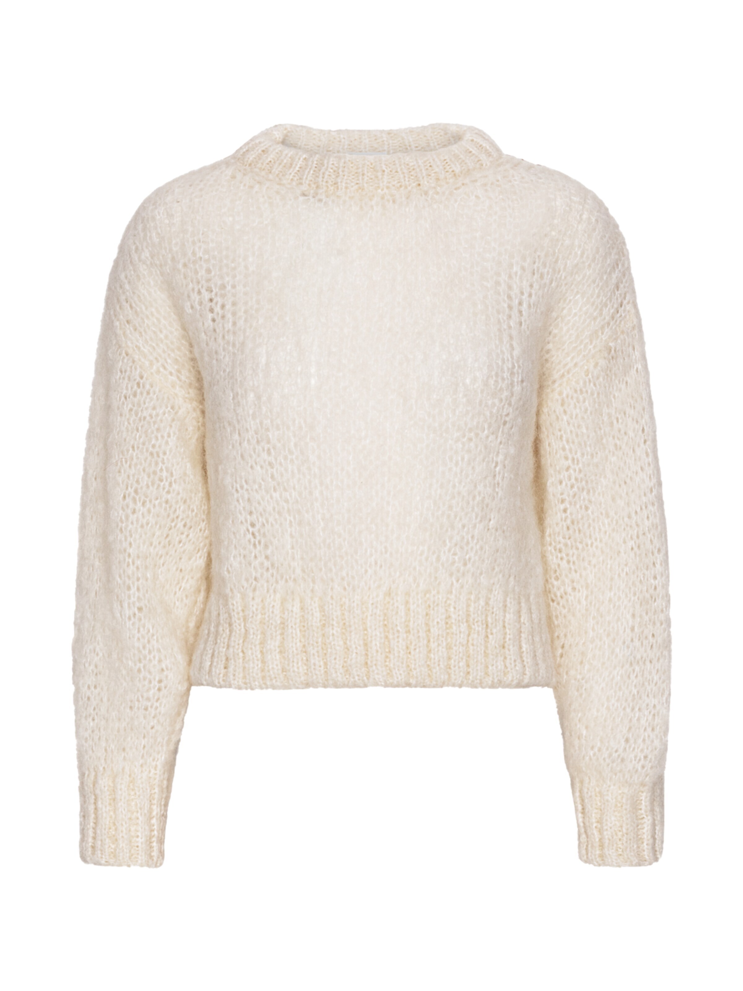 americandreams Oversized Sweater 'Leonnie Cropped' in S in White, Item view