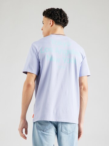 Maglietta di Superdry in lilla: frontale