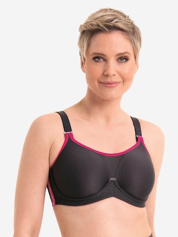 ANITA Bustier BH 'Performance WireX' in Zwart