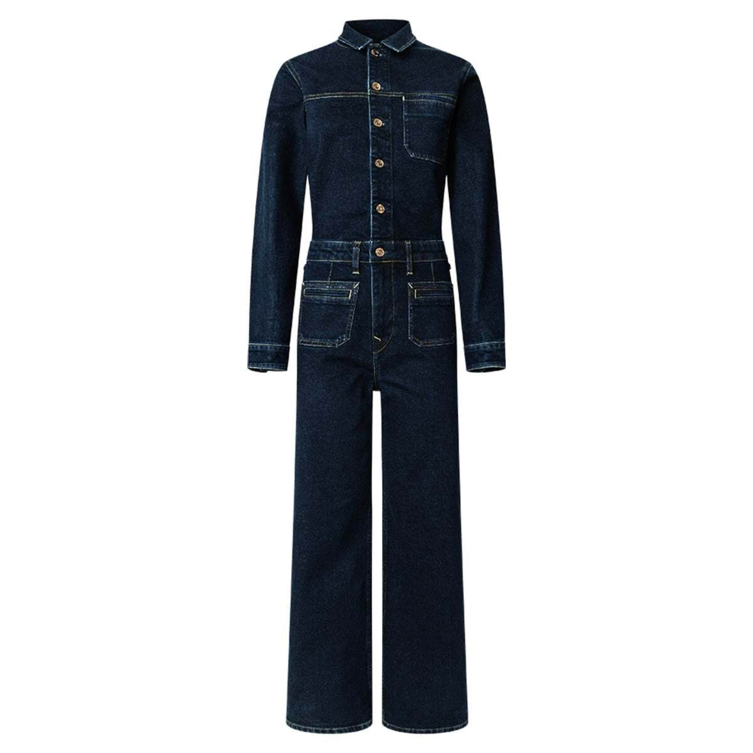 Tuta jumpsuit 'KIM' di Pepe Jeans in blu: frontale