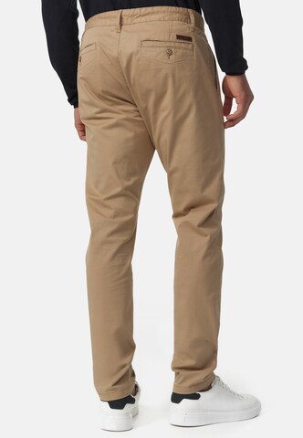 INDICODE JEANS Regular Chino Pants 'Cherry' in Beige