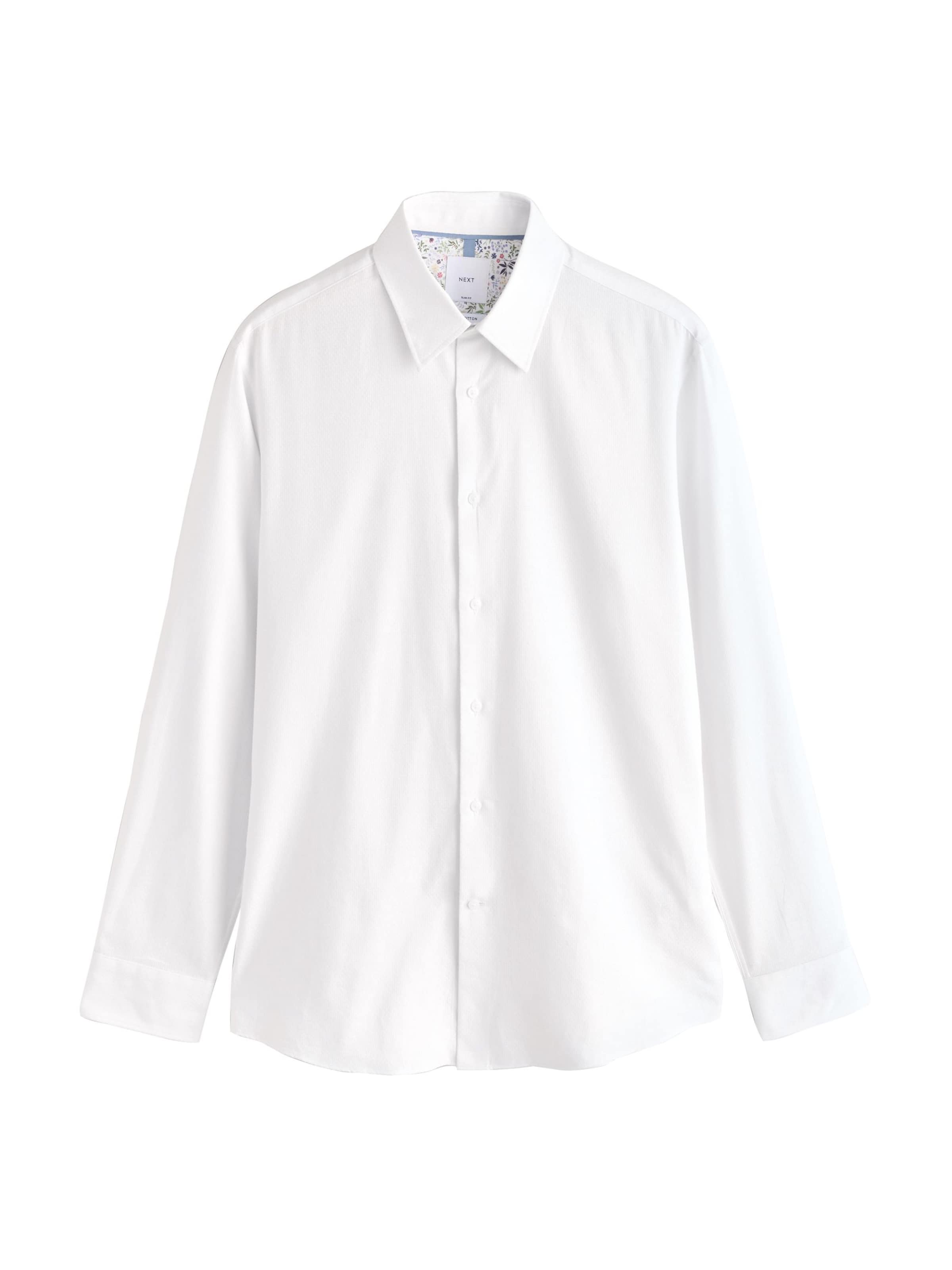 Coupe slim Chemise Next en mélange de couleurs : devant