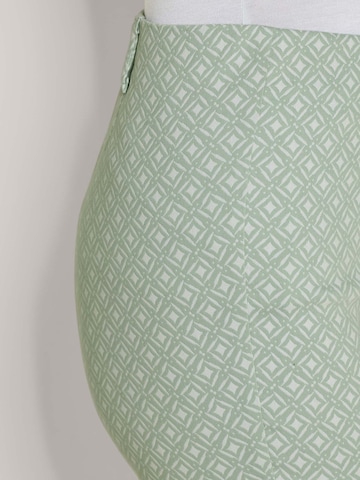 Skinny Pantalon MADELEINE en vert