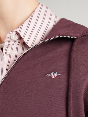 Veste de survêtement GANT en rouge
