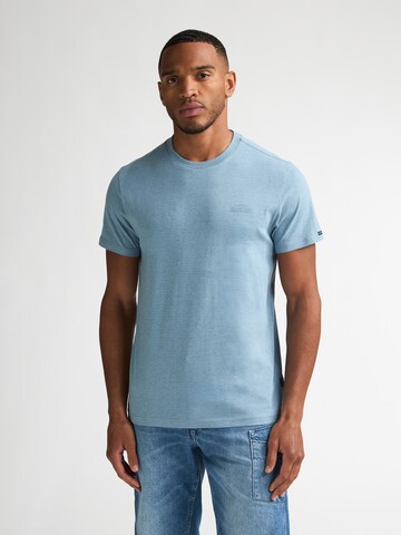 Petrol Industries Shirt 'Hierro' in Blauw: voorkant