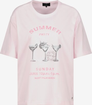 monari T-shirt i rosa: framsida