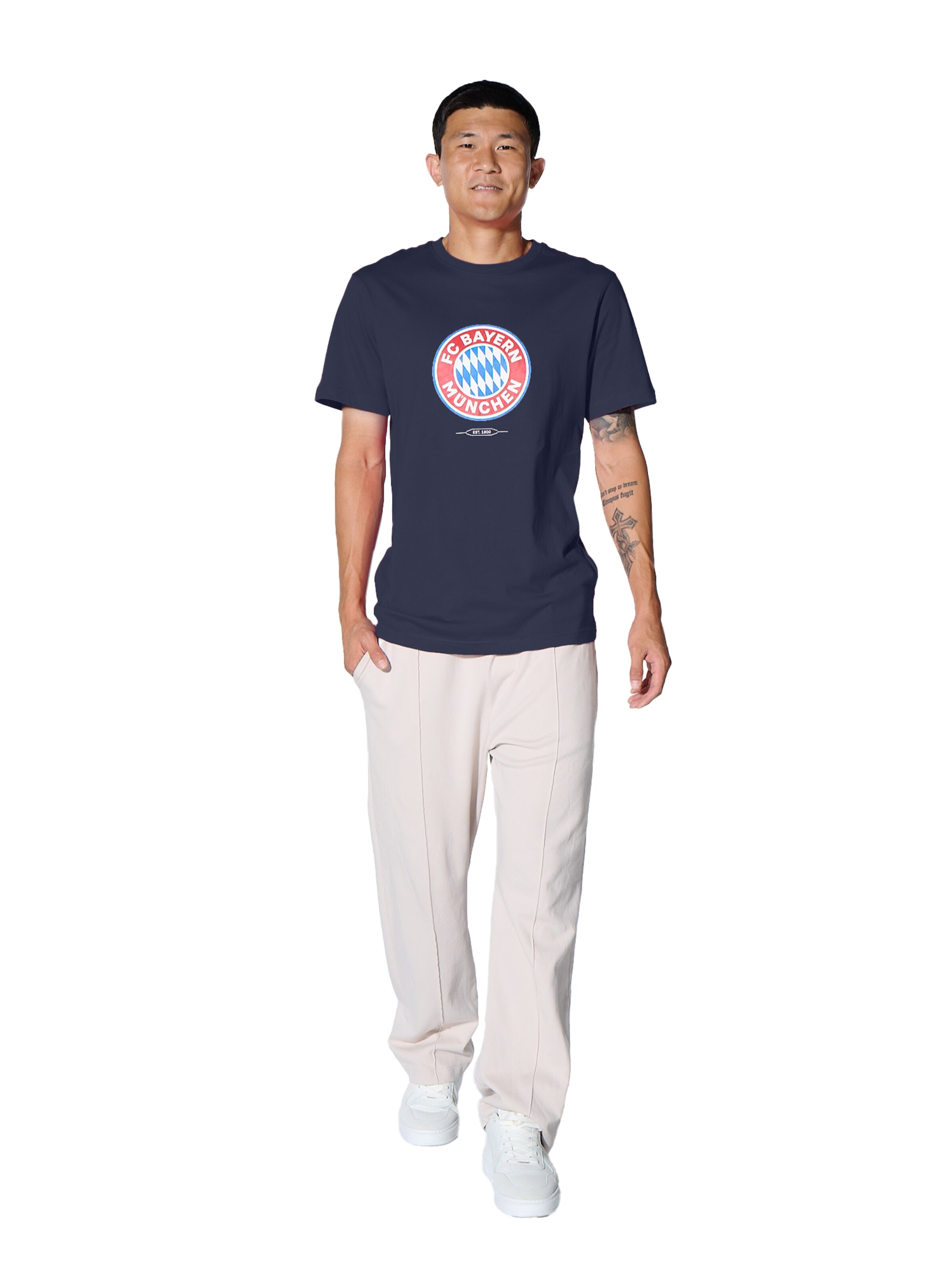 FC BAYERN MÜNCHEN T-Shirt 'Essential' in Blau