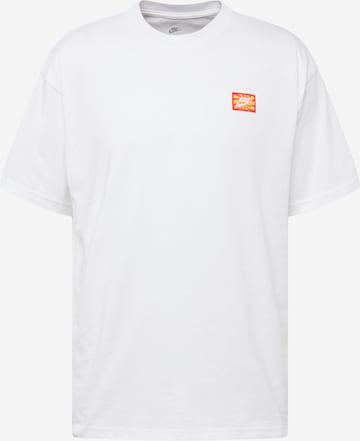 Nike Sportswear T-shirt i vit: framsida