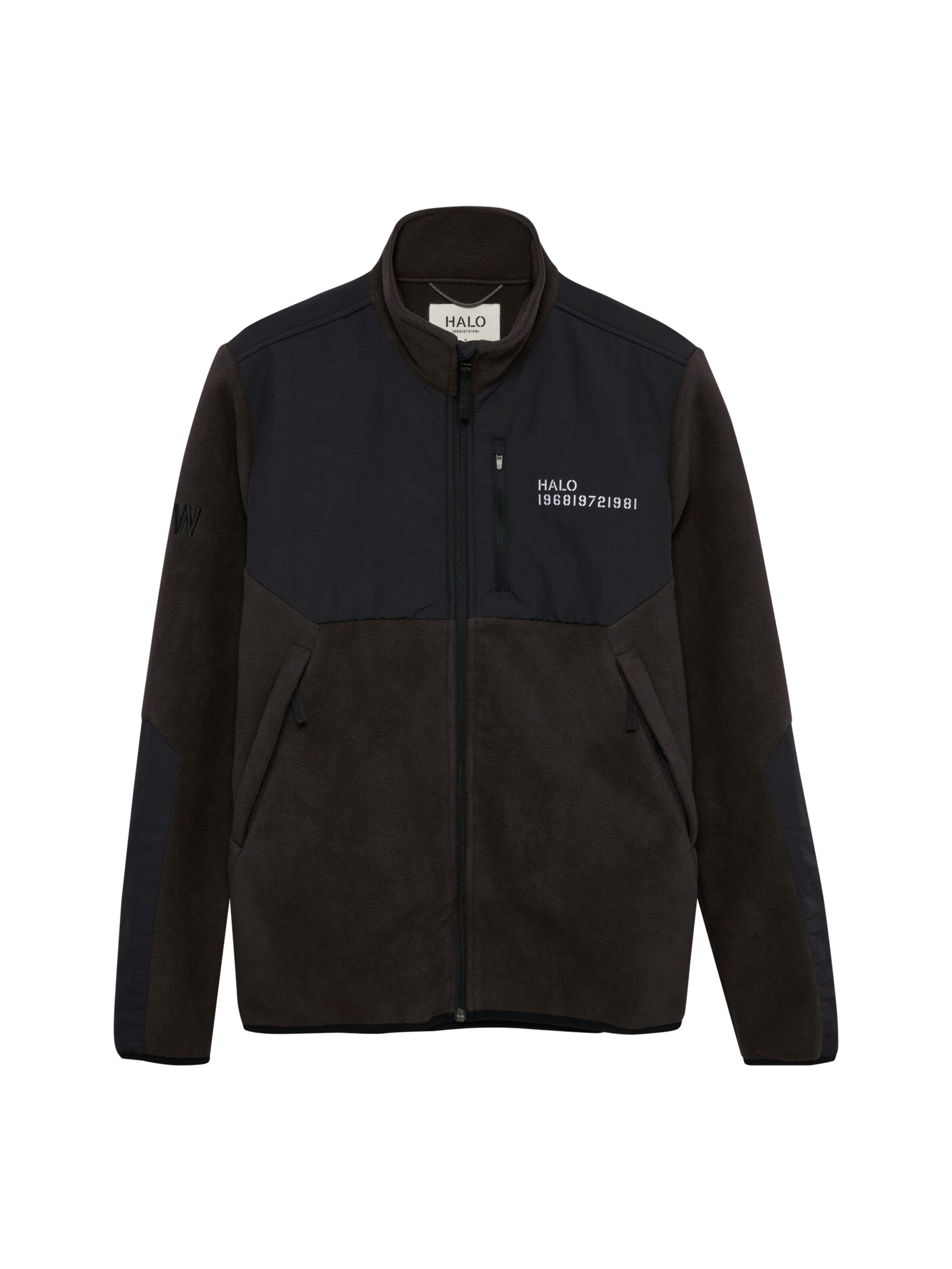 HALO Fleece Jacket in Brown: front