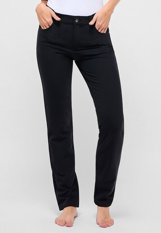 Angels Regular Pants in Black: front