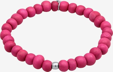 KUZZOI Armband 'Kugel' in Roze: voorkant