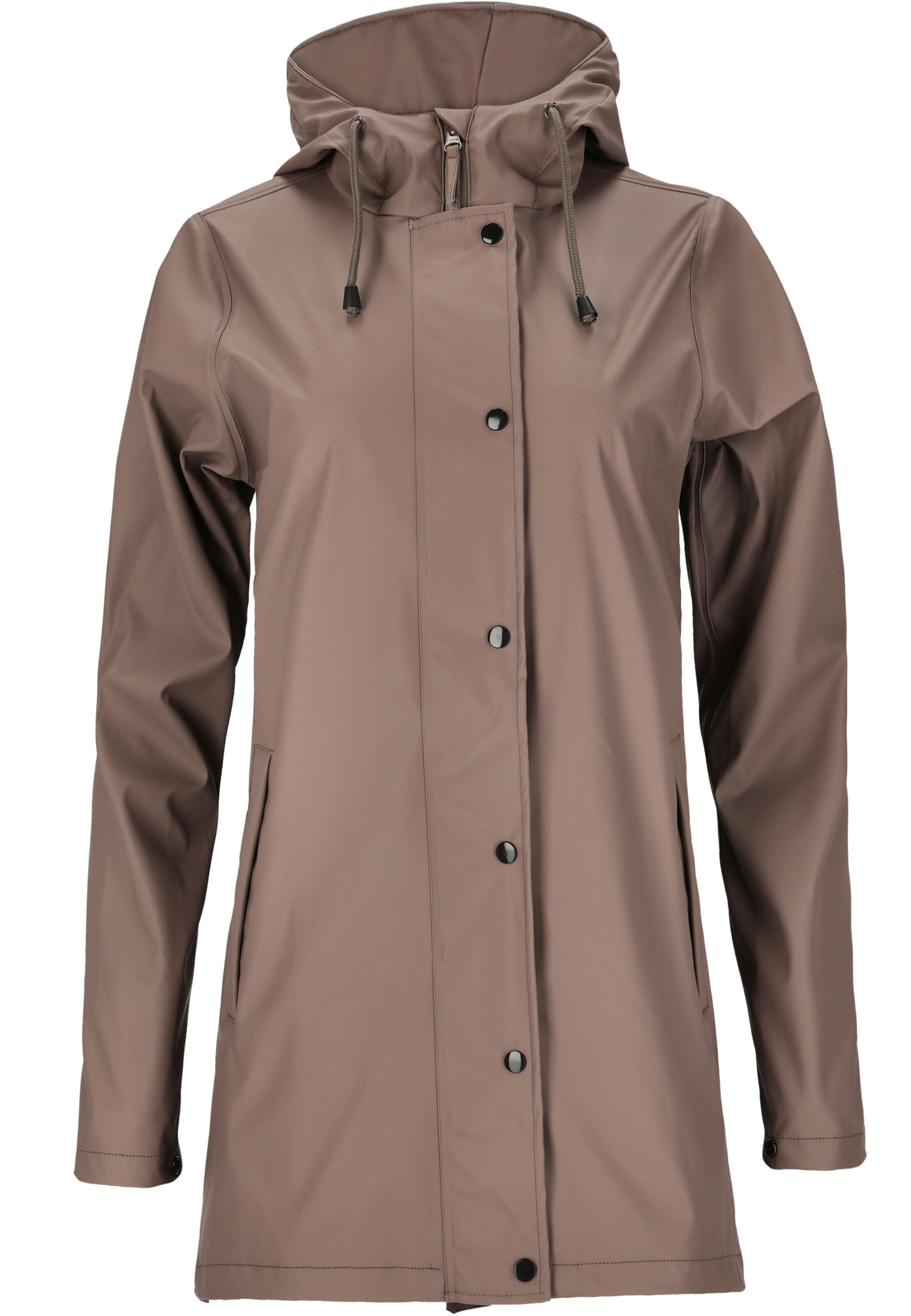 Weather Report Outdoor coat 'PETRA' in Brown: front