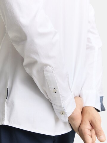 TOM TAILOR Regular Fit Hemd in Weiß