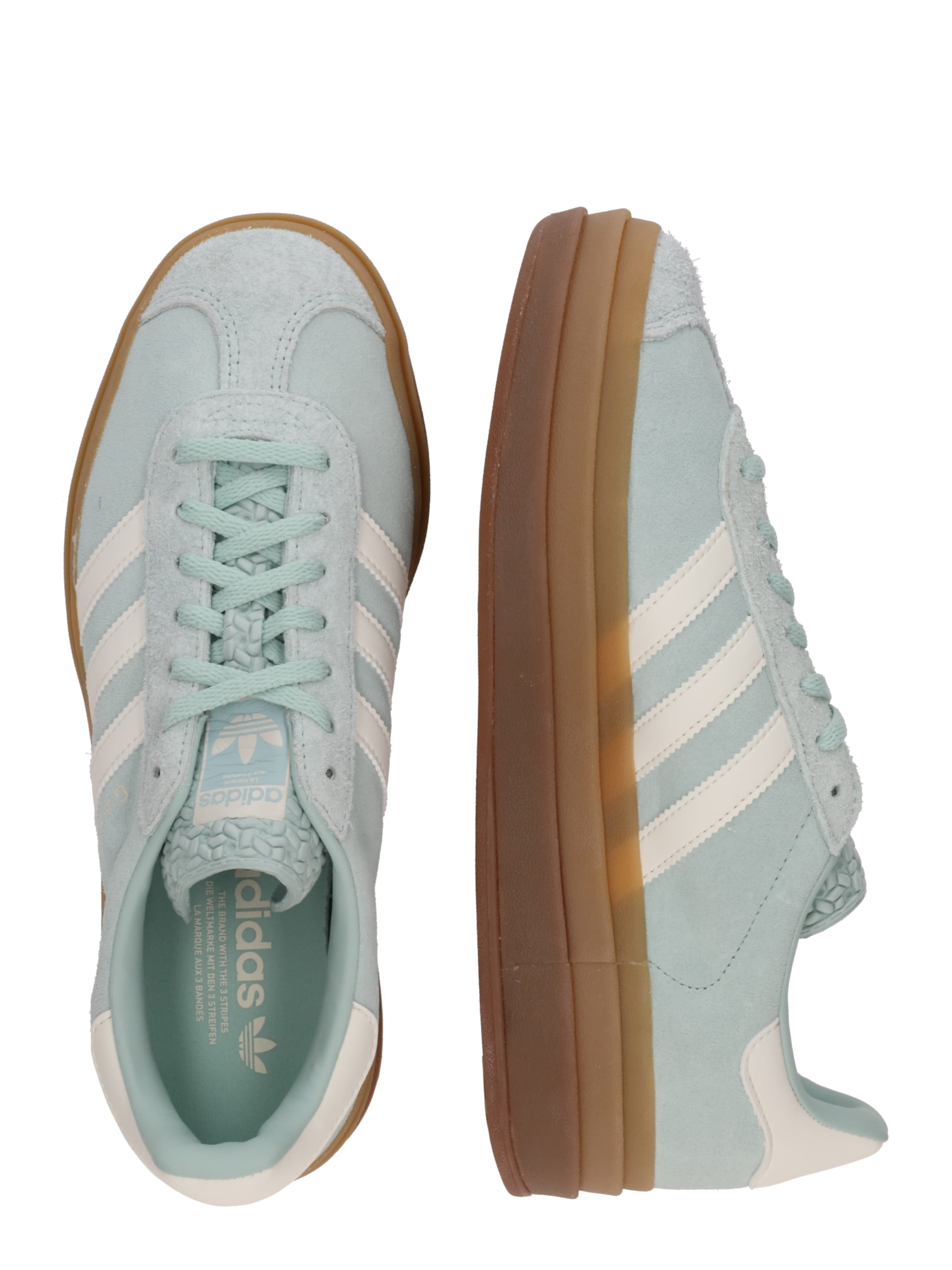 ADIDAS ORIGINALS Sneaker low 'GAZELLE BOLD' i grøn