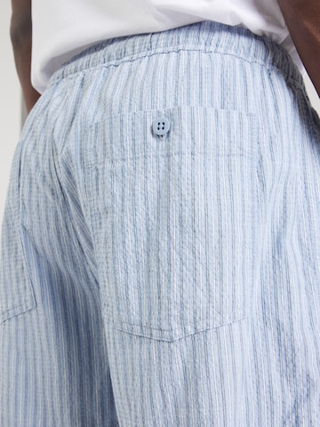 Baggy Pantalon 'GETAWAY' Abercrombie & Fitch en bleu