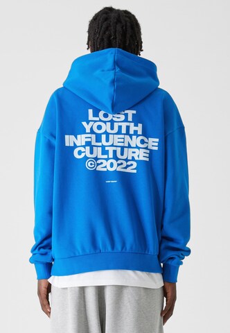 Lost Youth - Sudadera en azul: frente