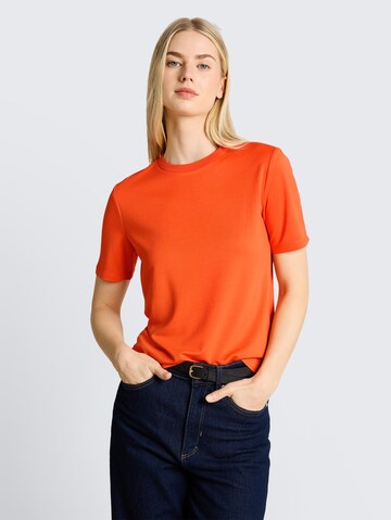 TOM TAILOR DENIM T-Shirt in Orange: Vorderseite