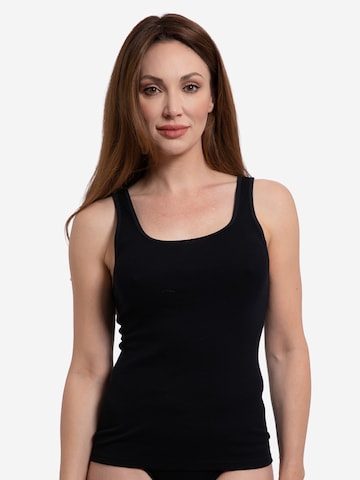 SPEIDEL Unterhemd 'bio.cotton'‌ in Schwarz: Vorderseite
