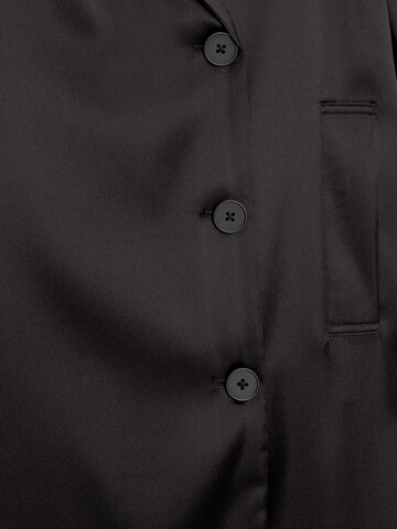 Pull&Bear Overgangsfrakke i sort