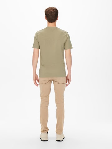 Only & Sons T-Shirt 'Roy' in Grau