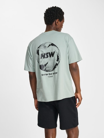 Hummel Shirt 'Football' in Green: front