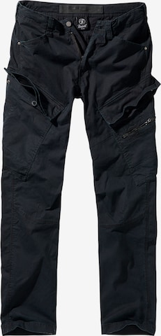 Brandit - Pantalón cargo 'Adven' en negro: frente