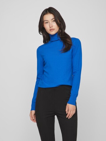 VILA Sweater 'Comfy' in Blue: front