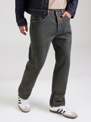 LEVI'S ® Regular Jeans '501' in Blauw: voorkant