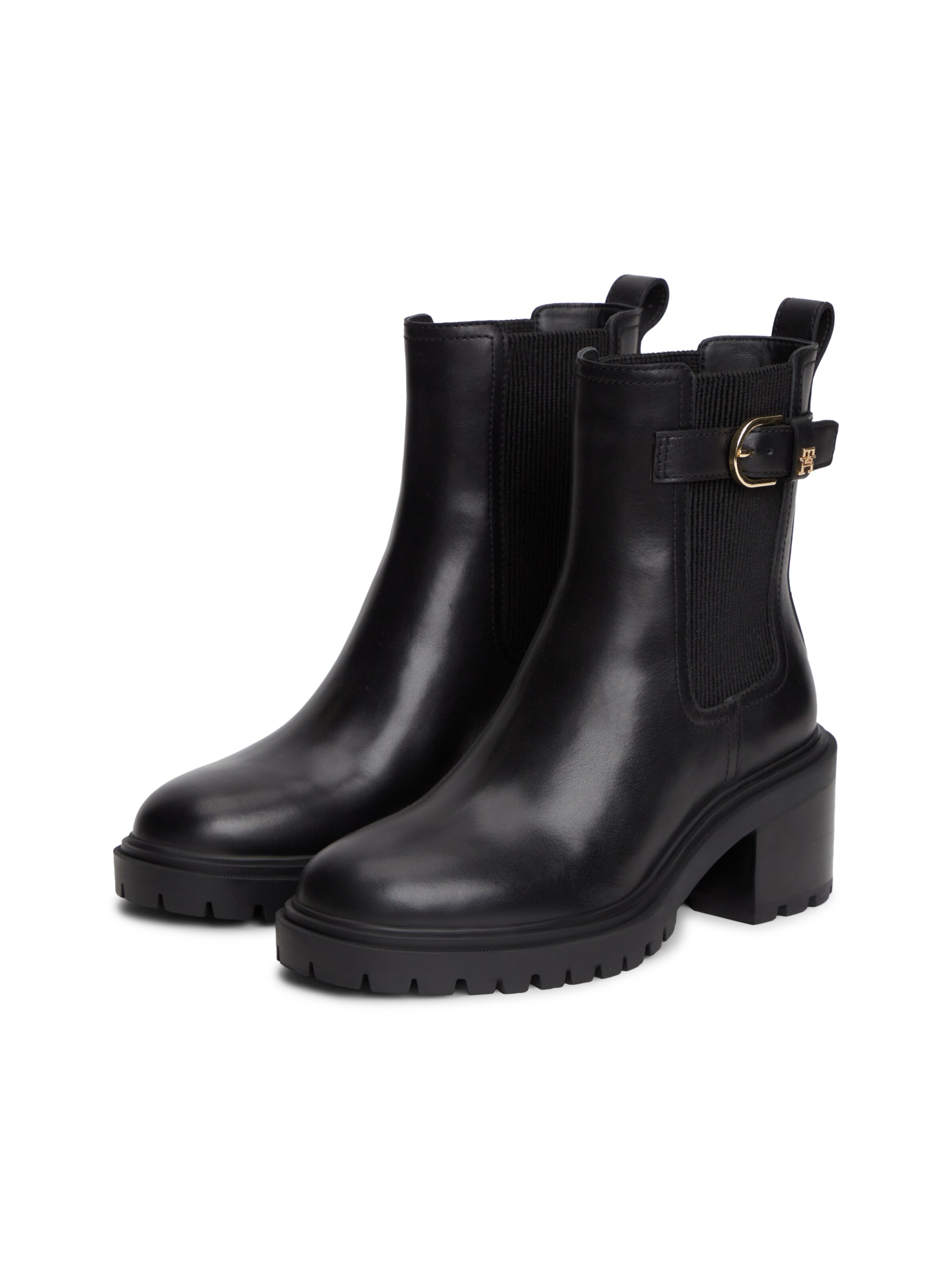 Ghete chelsea de la TOMMY HILFIGER pe negru