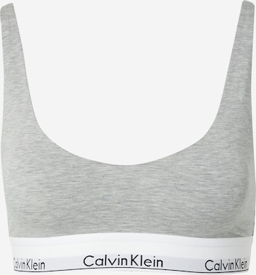 Bustino Reggiseno di Calvin Klein Underwear in grigio: frontale