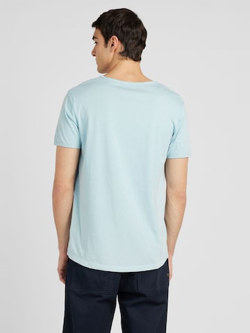 Key Largo Shirt 'FREEZE' in Blauw