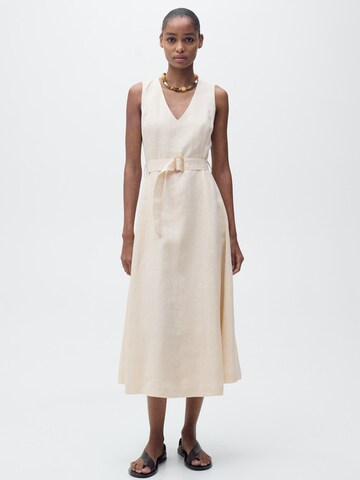MANGO Klänning 'LAURA' i beige: framsida