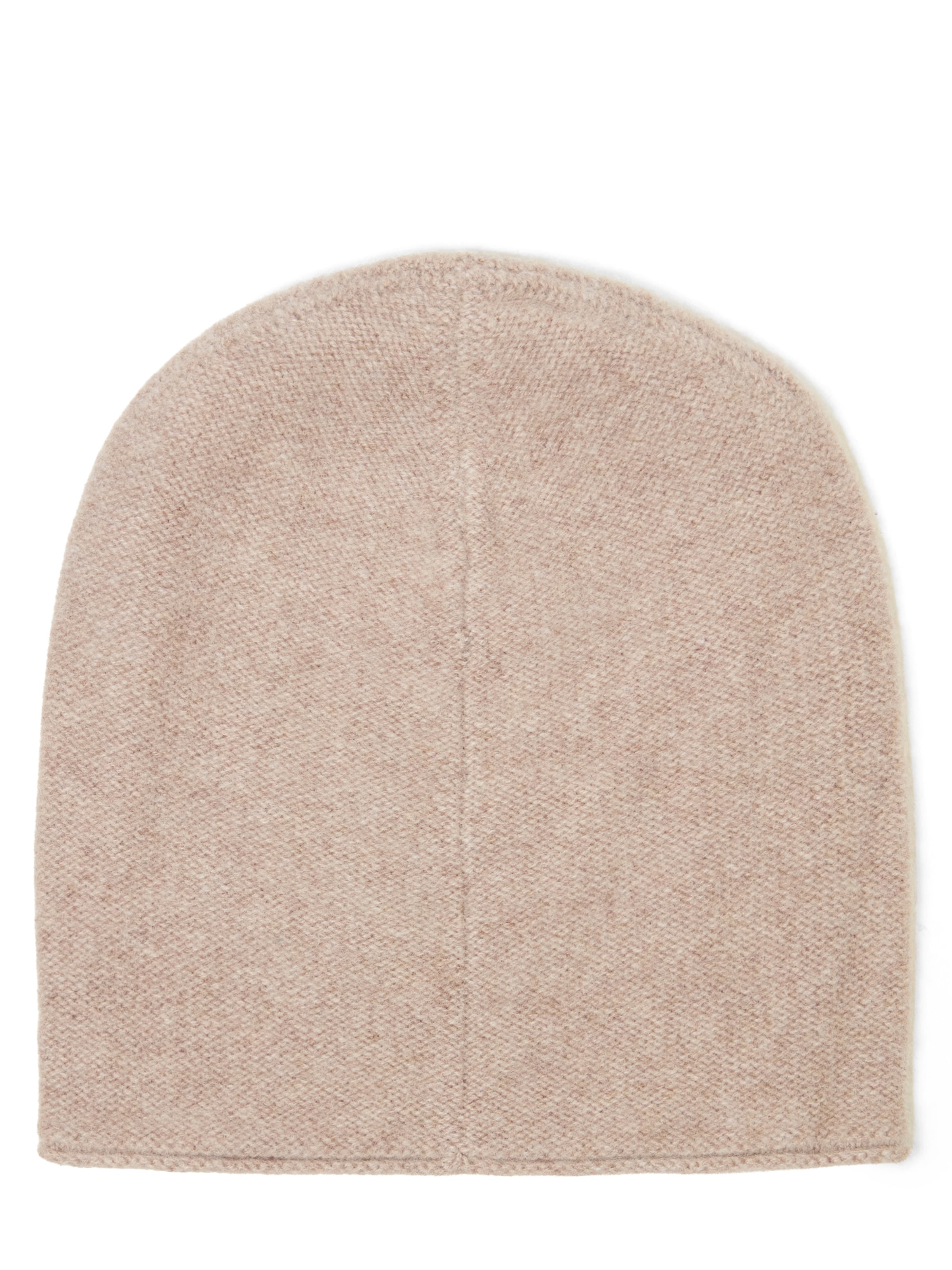 Marie Lund Mütze in Beige: Vorderseite