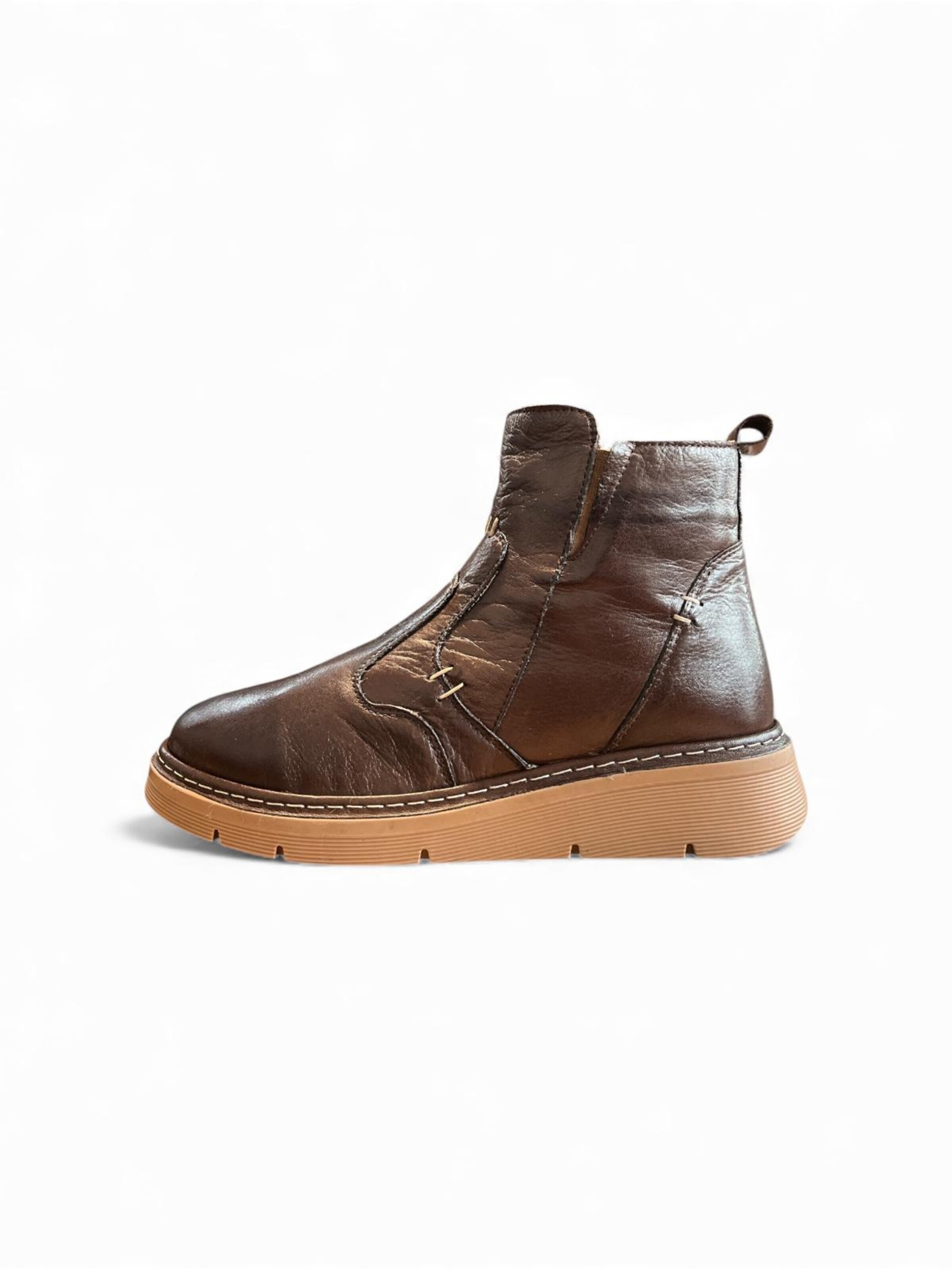 Begoria Boots 'ComfortRise Soft Leather Boot'‌ in Braun: Vorderseite