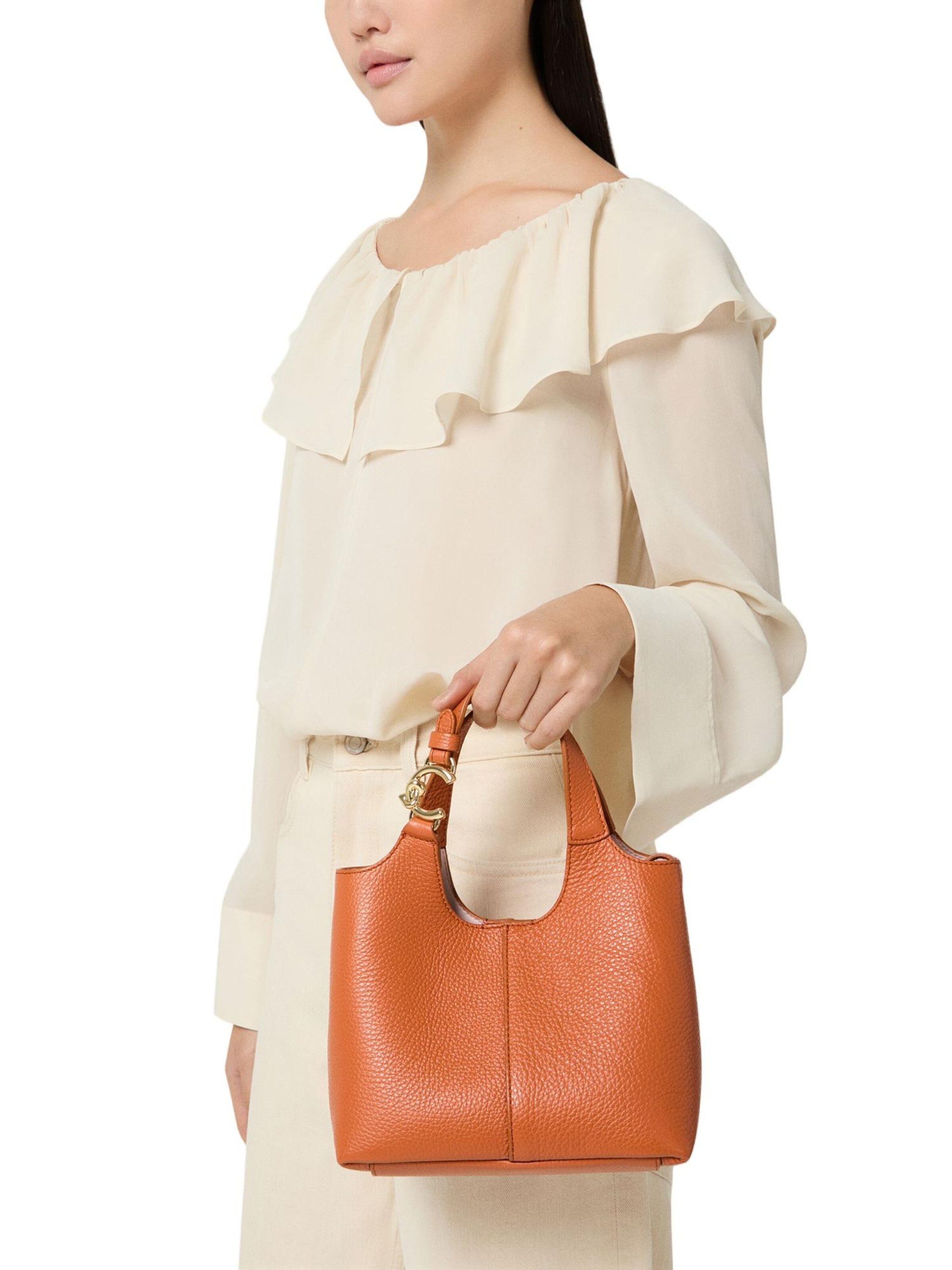 Borsa a mano 'COCCINELLE C-Easy S26' di Coccinelle in arancione