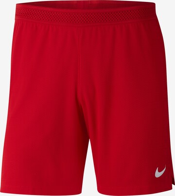 NIKE Regular Workout Pants in Red: front