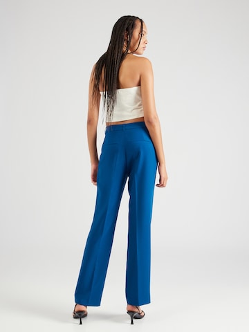 s.Oliver BLACK LABEL Regular Trousers with creases in Blue